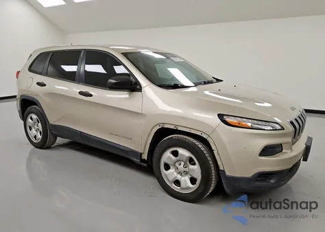 2015 Jeep Cherokee Sport z USA, uszkodzony, nr VIN 1C4PJLAB0FW525904